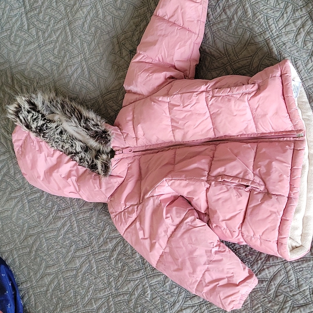Old Navy Pink Toddler Puffer